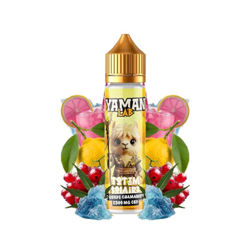 Totem Solaire 50ml Greeneo  E-liquide CBD fruit frais 2500mg, prix avis