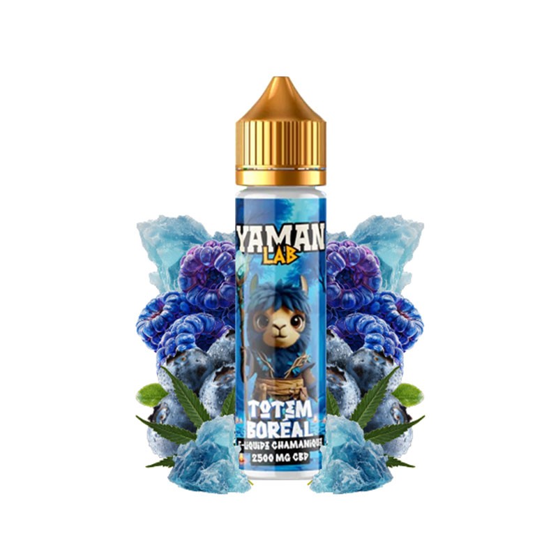 Totem Boral 50ml Greeneo E-liquide CBD framboise myrtille glace prix Totem Boral 50ml Greeneo E-liquide CBD framboise myrtille glace prix