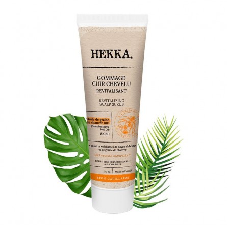 achat exfoliant cbd cuir chevelu hekka