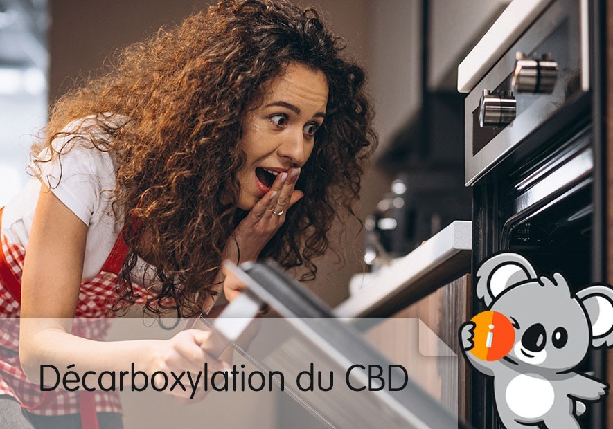 Decarboxylation CBD : temperature de vaporisation cbd / cbda