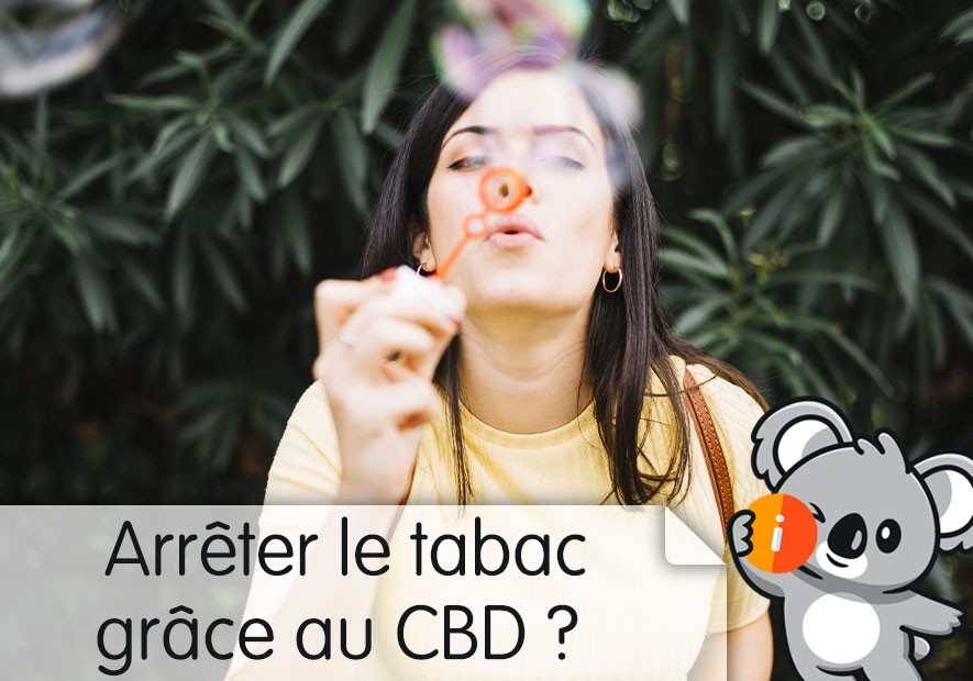 Arrêter le tabac grâce au CBD, substitut cigarette sans nicotine, arrêter de fumer