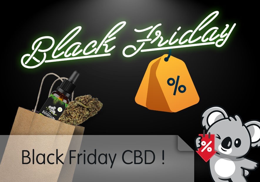 Black Friday CBD 2023 : grosse promo france | code, pas cher